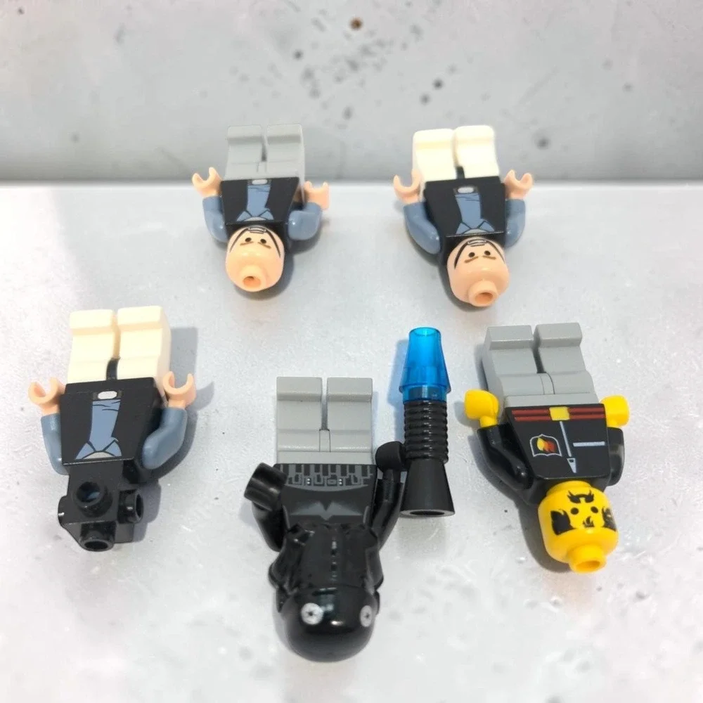 VTG LEGO Star Wars Minifigures Lot TIE Fighter Pilot Imperial Crew Figure Hasbro